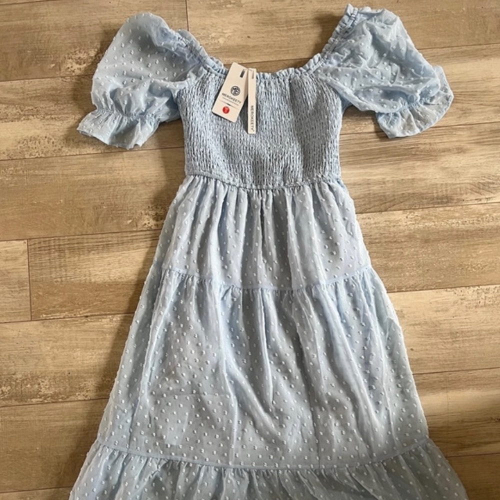 Off Shoulder Midi Dress